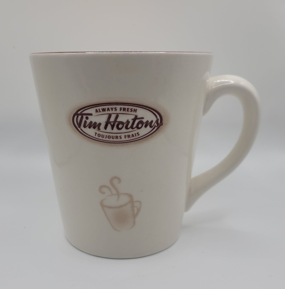 TIM HORTONS COFFEE CUP MUG LIMITED EDITION 14 OZ #/N007